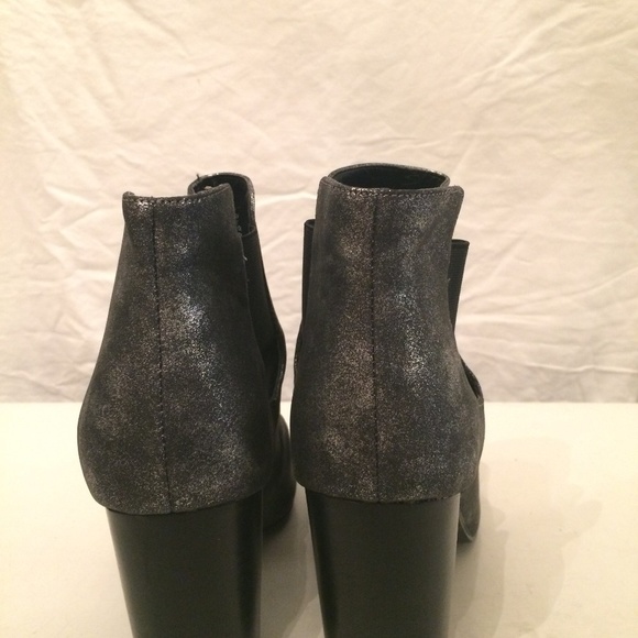 Kaari Blue "Jade" pewter ankle boots 10M NEW - Picture 3 of 8